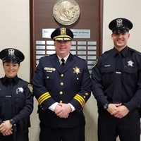 Police Department Welcomes New Officers