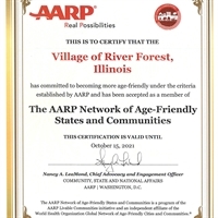River Forest Accepted into AARP Network of Age-Friendly Communities