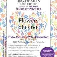 Big Hearts/Little Hands - 30th Annual Senior Citizen's Tea - Friday, May 4th