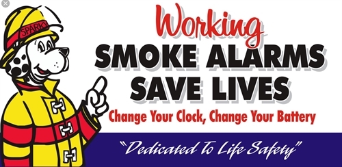 Check smoke detectors Check smoke detectors