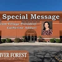 A Special E-News Message from Village President Catherine Adduci