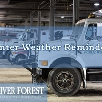 Winter Weather Reminders